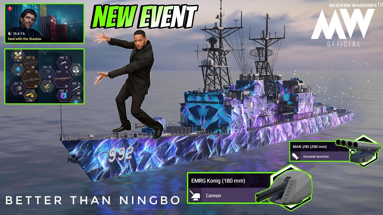 Hurry up 🔥 Most Annoying Gacha Ship ☠️ Only New Event Exclusive Rewards 💥 - Modern Warships 