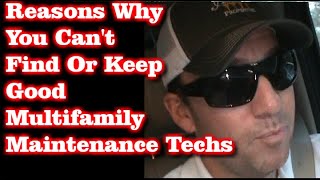 Investing in Multifamily Property Maintenance Technicians