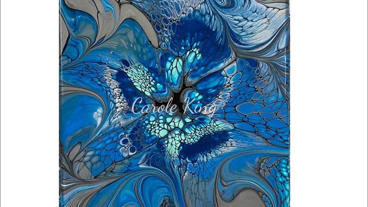(1276) Awesome Modified Bloom Technique, Fluid Art - YouTube