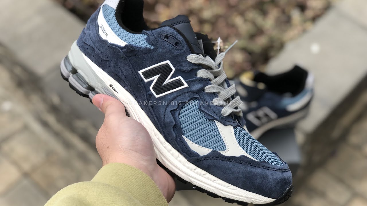 New Balance 2002r Protection Pack Navy Grey