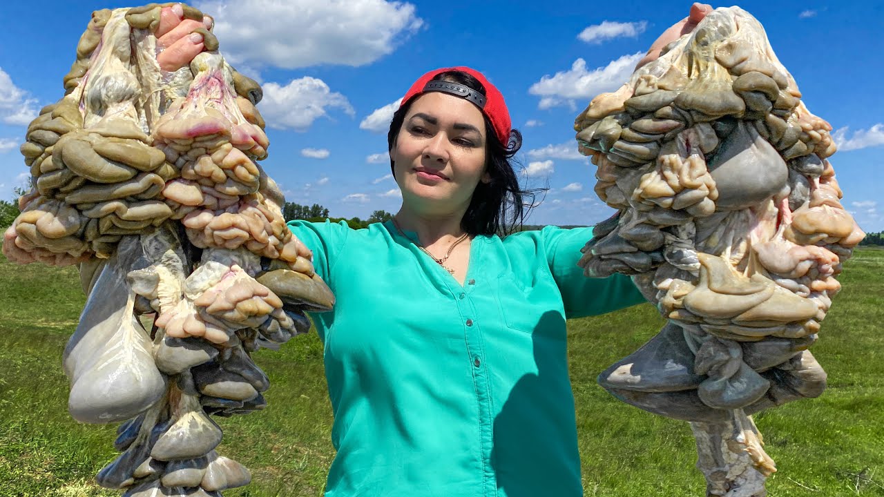 Хрустящие КИШКИ! Популярное Турецкое блюдо из Бараньих Внутренностей ...