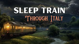 3 HRS Continuous Bedtime Story 💤 SLEEP TRAIN JOURNEY through Italy with relaxing sounds screenshot 1