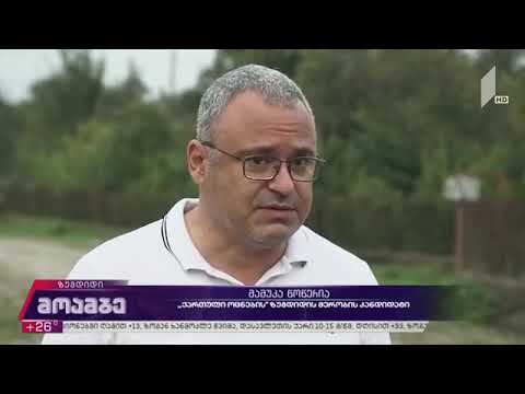 ზუგდიდის მერობის კანდიდატი მამუკა წოწერია სოფელ ურთაში მოსახლეობას შეხვდა