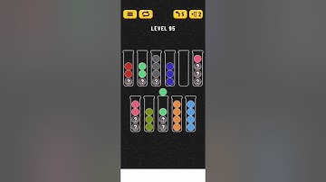 Ball sort puzzle. Level 95.