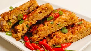 ENAK BANGET! Resep Martabak Mie Sederhana Telur Dadar Mie lauk makan nasi 