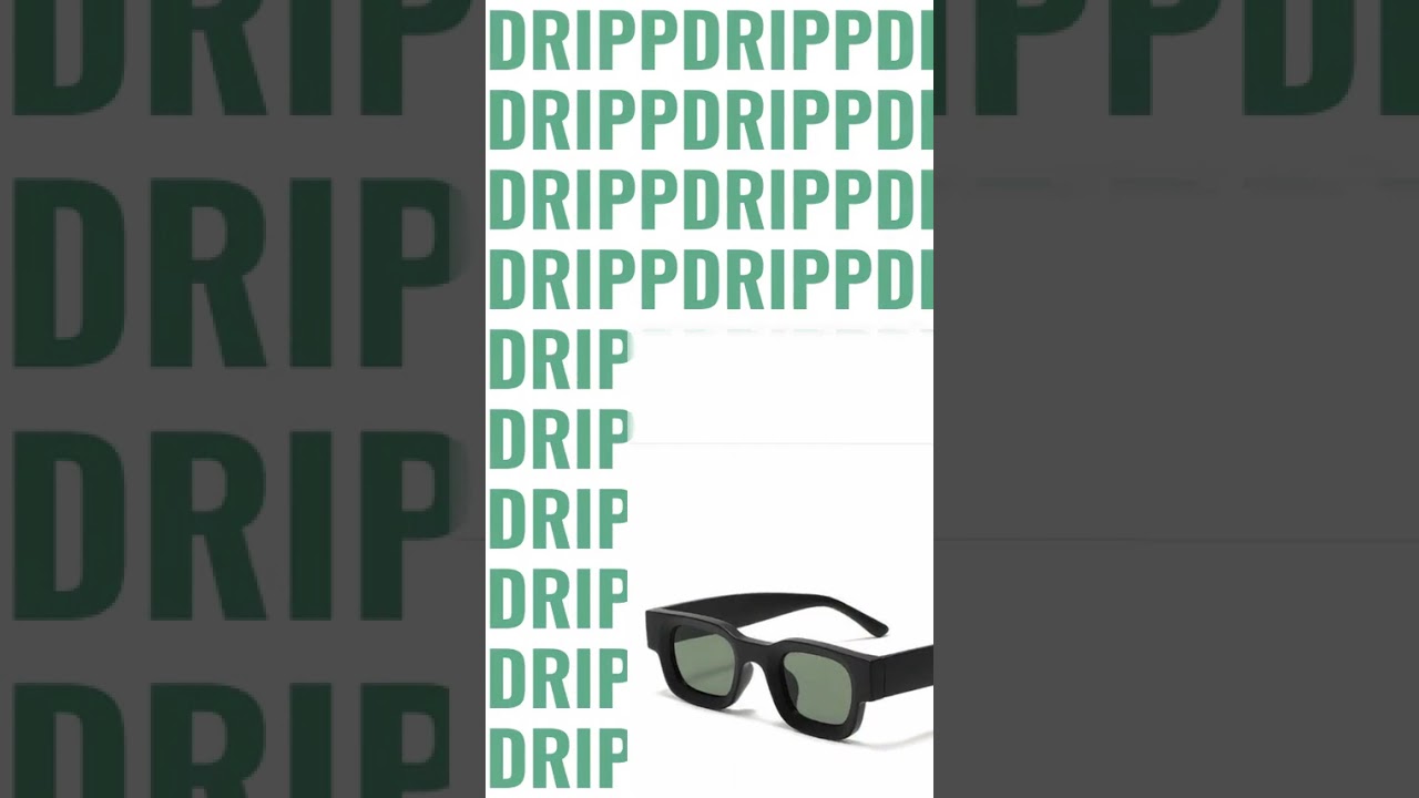 Retro Small Frame Sunglasses For Men