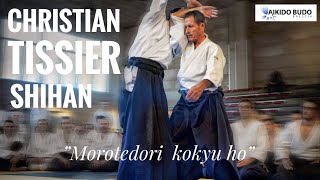 Christian Tissier Shihan, seminar in Brescia (Italy) Jan 2020: morotedori kokyu ho