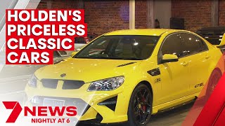 Holden's classic cars set to fetch millions | 7NEWS