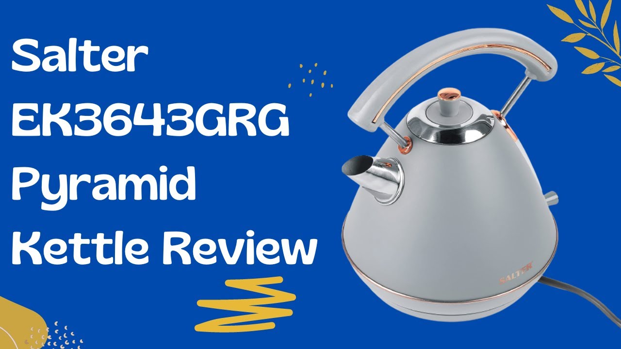 Salter EK3643GRG Pyramid Kettle Review | Stylish Matte Colour