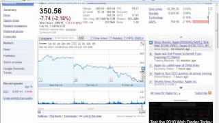 An Introduction To Google Finance - Part 2