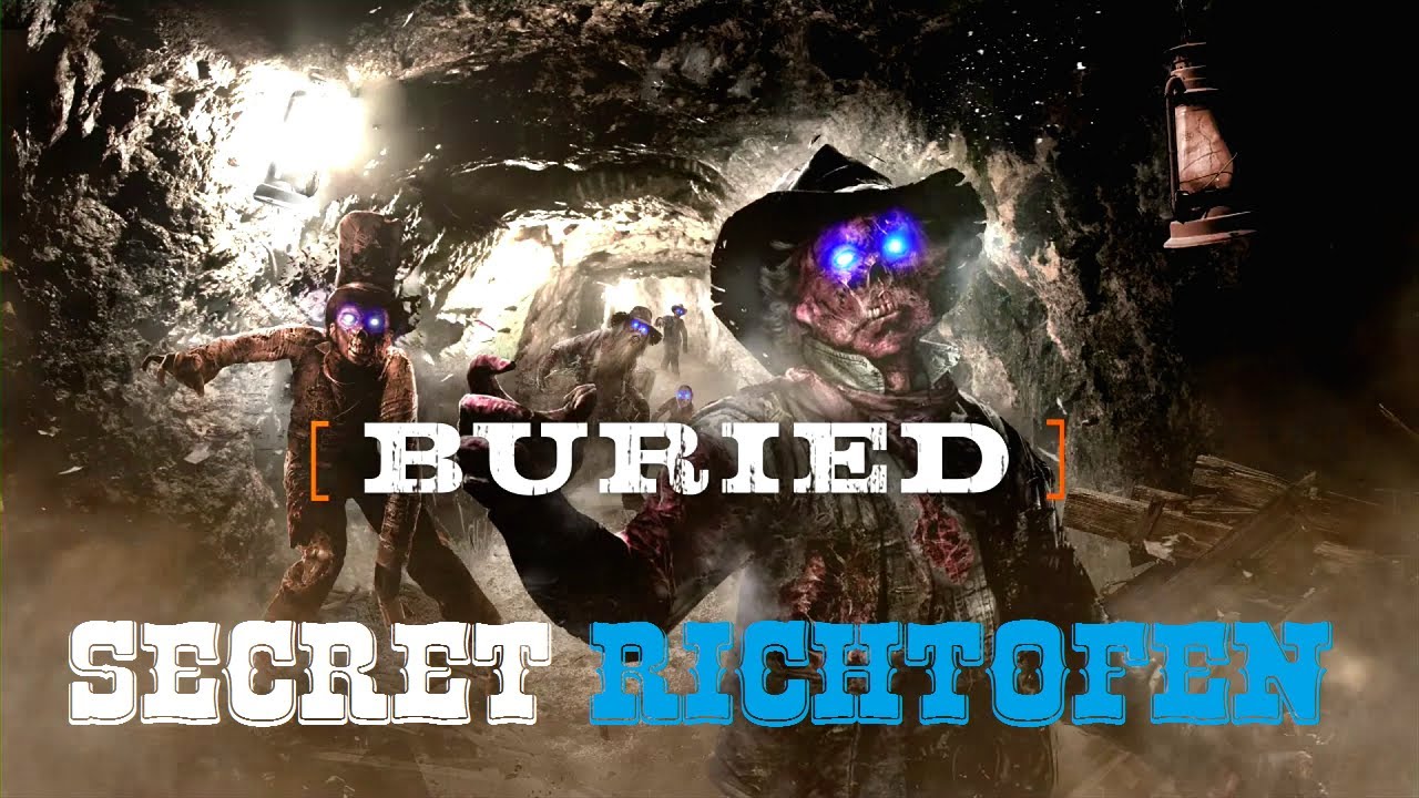 Call of duty Black ops 2 Zombie "Buried" le secret de Richtofen complet