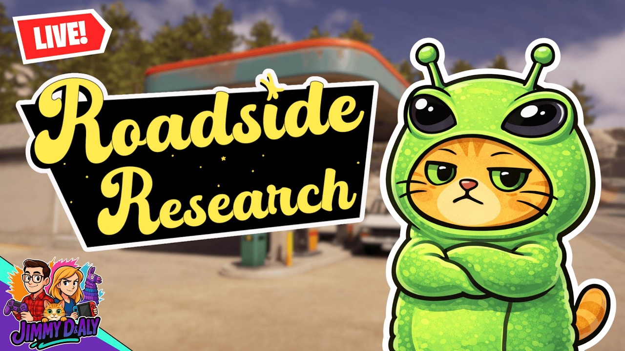 👽 Roadside Research: Aliens Run a Gas Station?! | Hilarious Co-Op Chaos