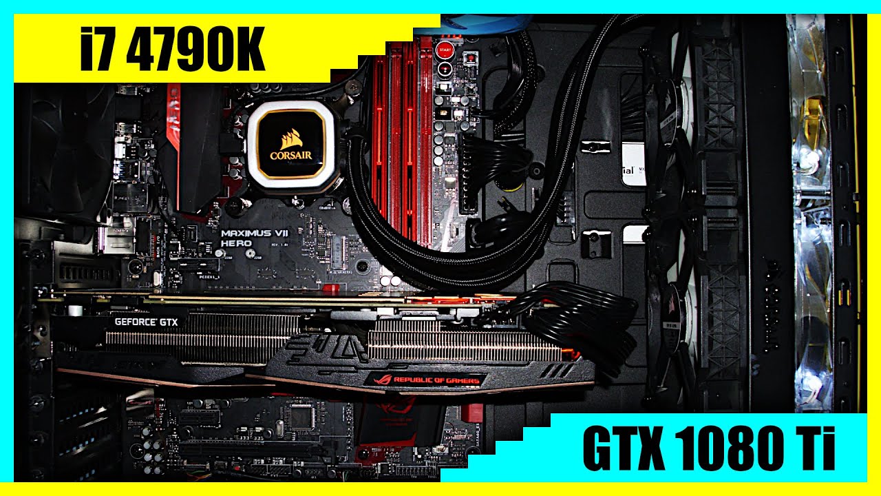 PC GTX1080/core i7 4790K/win10pro