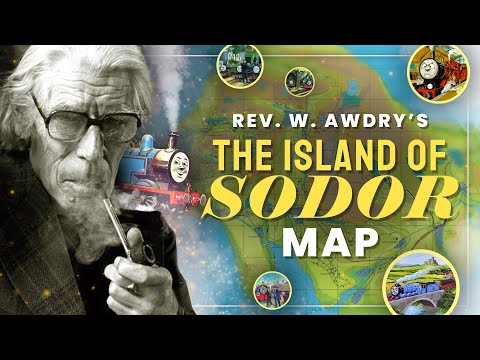 The Rev. W. Awdry's Island of Sodor Map EXPLAINED — Every Location in The Railway Series