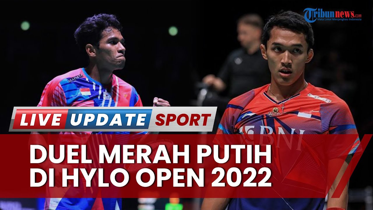 Duel Merah Putih di Hylo Open 2022 Jonatan Christie vs Chico Aura Berebut Tiket Perempat Final