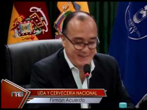 UDA y Cervecería Nacional firman acuerdo