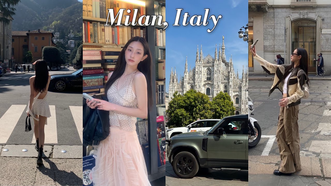Milan 🇮🇹 브이로그, 밀란에서 꼭 가야하는 식당, 쇼핑, 행운을 얻는 법, 밀라노 여행