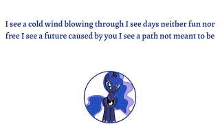 My Little Pony - Luna's Future Lyrics