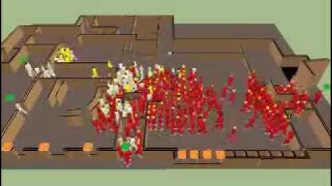 Simulation using buildingEXODUS V4 0 and SMARTFIRE V4 1
