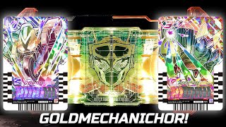 RAINBOW GOLDMECHANICHOR CHEMY CARD PHASE 4 Kamen Rider Gotchard 仮面ライダーレインボーガッチャード変身音ライドケミートレカフェーズ 04
