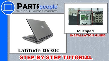 Dell Latitude D630c (PP24L) Touchpad How-To Video Tutorial