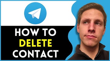 How To Delete A Telegram Contact | Easy & Fast