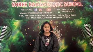 Giriraaja sutha. Bangala Raaga. Sung by Ashritha lukka.