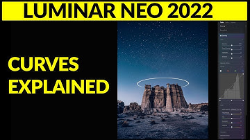 Luminar Neo 2022 . Curves tool