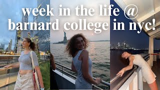 a week in my life @ barnard college in nyc! (cruise, columbia, high line, etc)