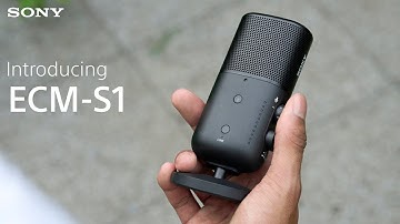 Introducing the Sony ECM-S1 Wireless Microphone