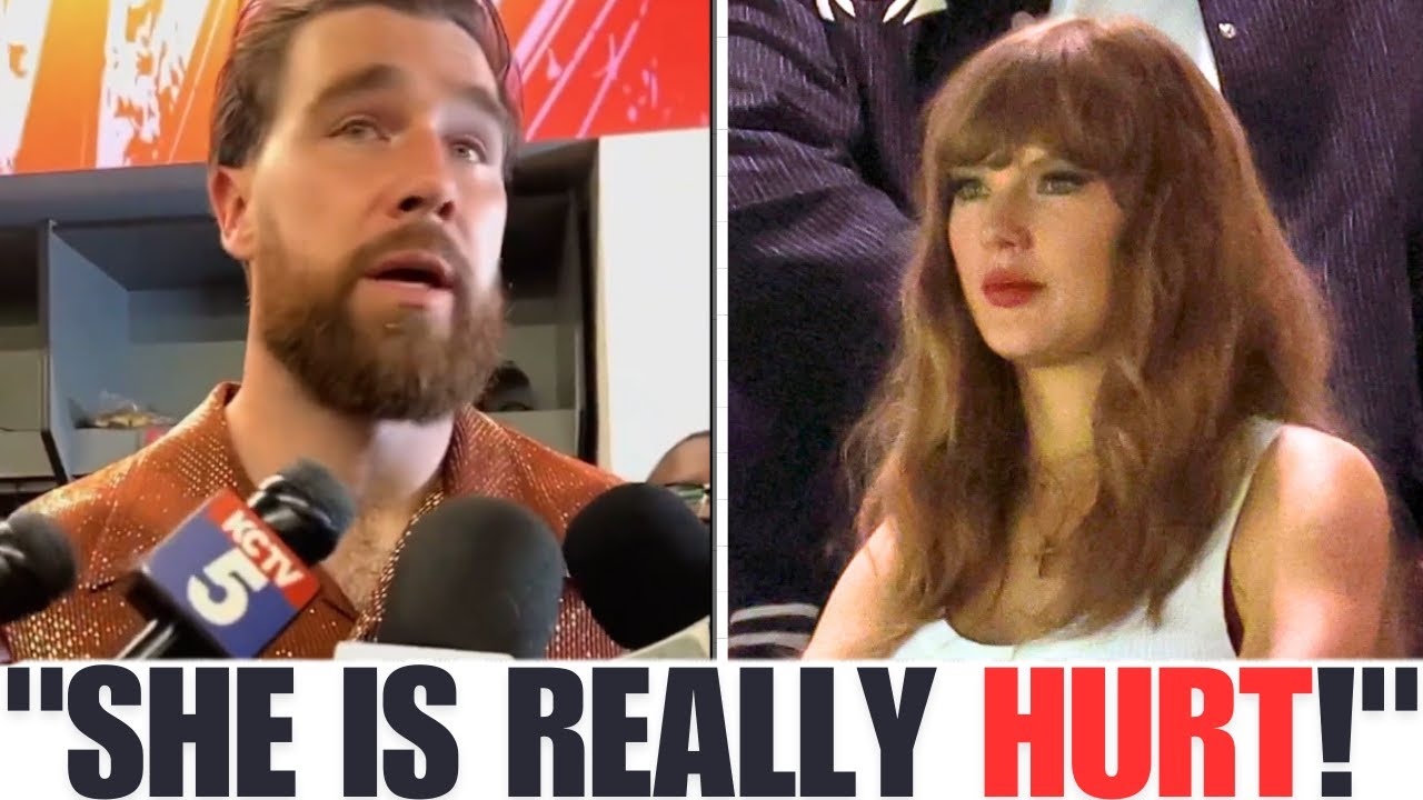 Travis Kelce's HEARTBREAKING REACTION To Taylor Swift BOOED + Commentator's BRUTAL COMMENT?! - YouTube