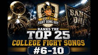 College Fight Song Guy: The Top 10 Begins! (#6–#10)