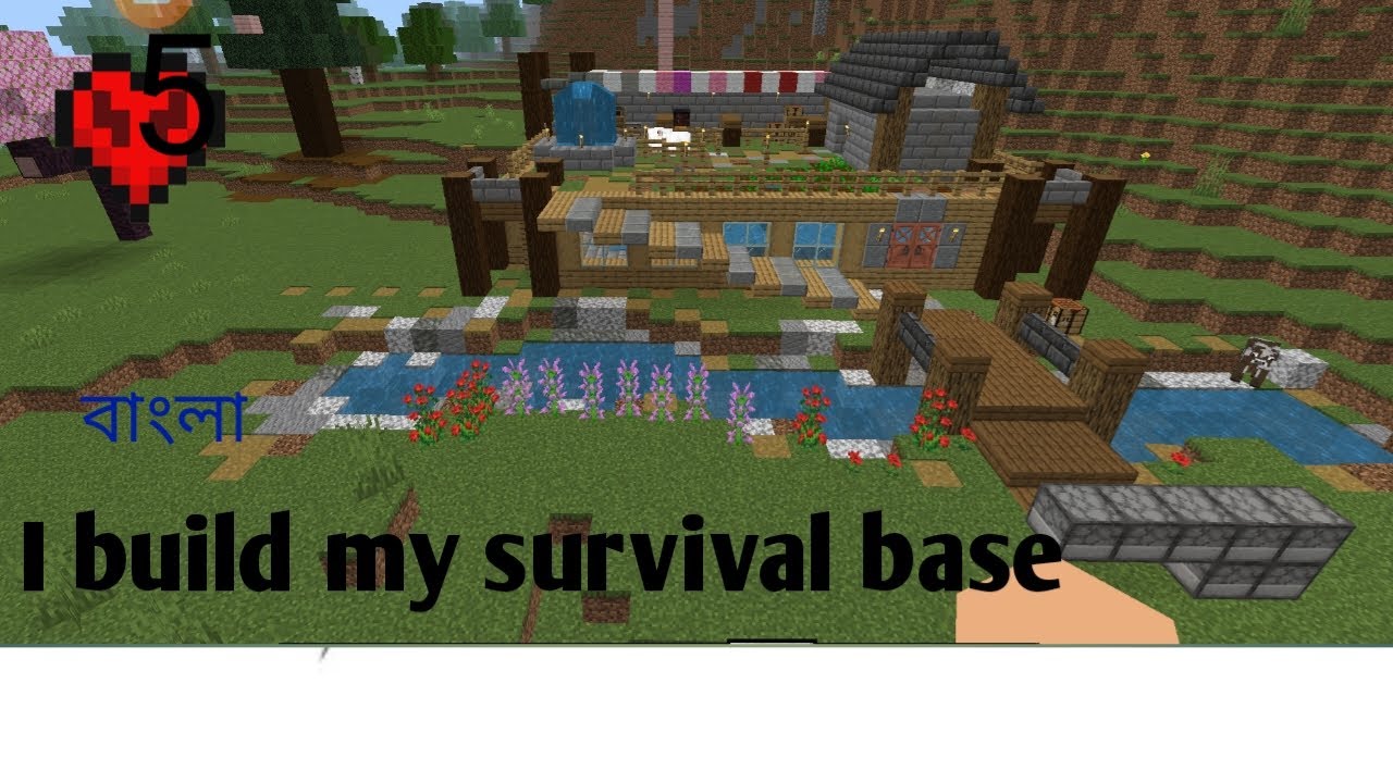 I build my best survival base - YouTube
