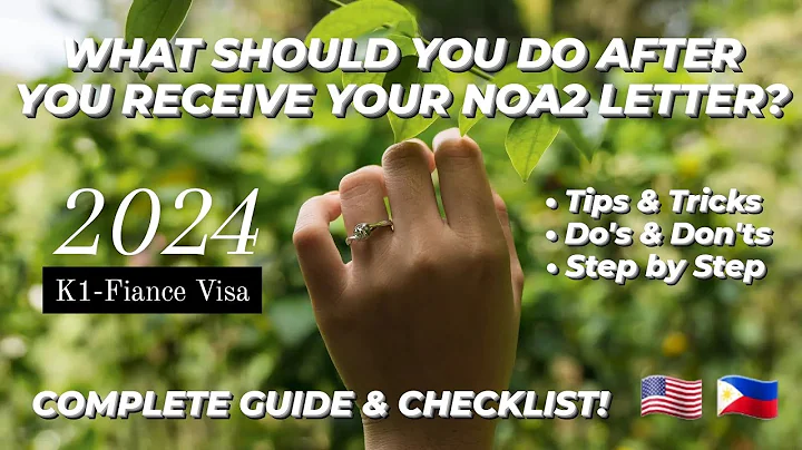 K1-Visa 2024 | What's next after NOA2? I-129f approved | Step-by-Step Guide | Checklist | Full DIY