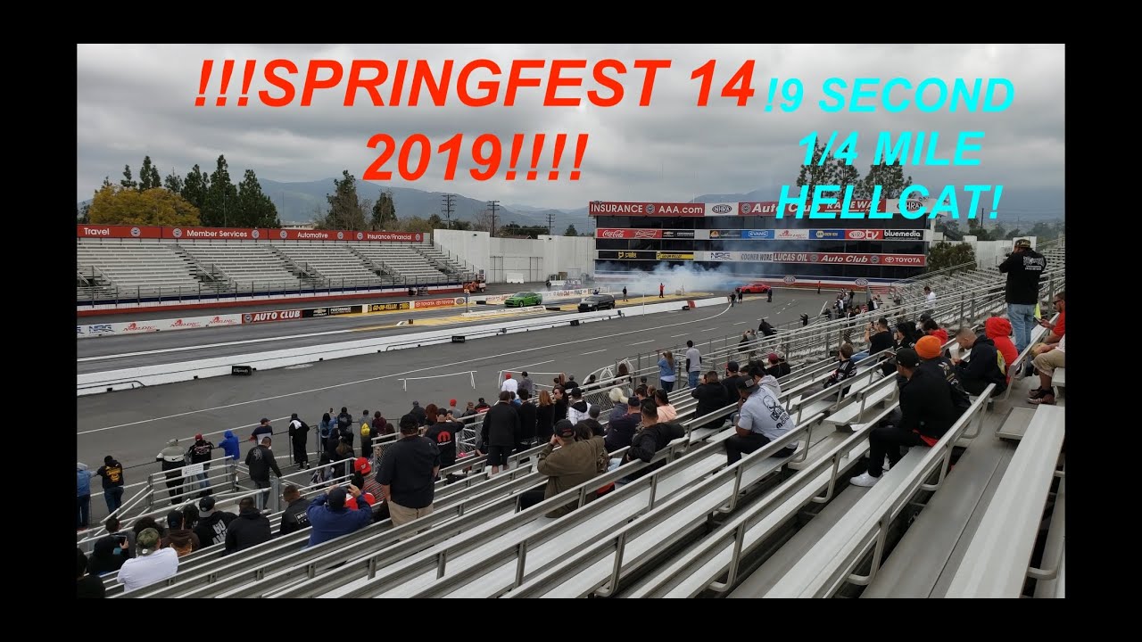 !!SPRINGFEST 2019!! 9 SECOND 1/4 HELLCAT!!! (VLOG 2 PART 2)