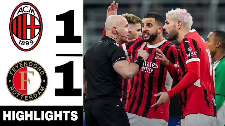 🔴 AC Milan vs Feyenoord 1-1  | Champions League Highlights Goals | Theo Hernández red card  ⁉️