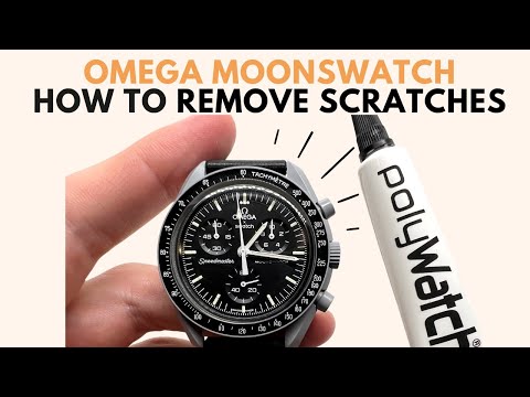 How to Polish and Remove Scratches from your Omega x Swatch Watch