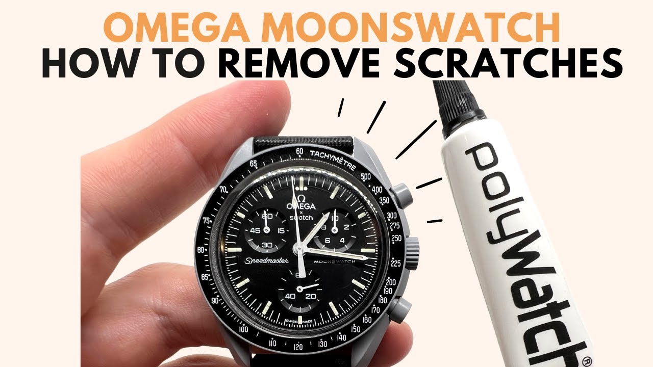 How to Polish and Remove Scratches from your Omega x Swatch Watch Crystal 