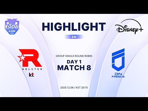 <strong>KT</strong> vs DNF Highlights | <strong>Group</strong> Stage Day1 M8 | 2025 LoL KeSPA CUP