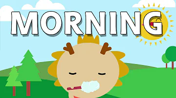 What Do You Do In The Morning? | Morning and Afternoon | Wormhole English - Songs For Kids