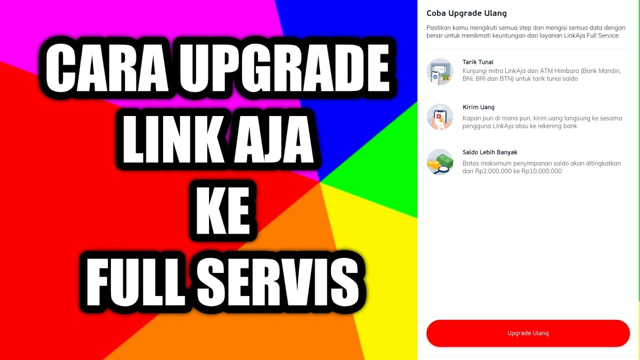 CARA UPGRADE LINK AJA DARI BASIC KE FULL SERVIS