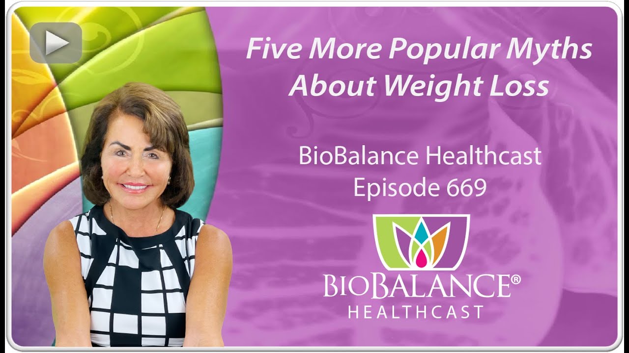 Five More Myths about Weight Loss and Your Health - YouTube
