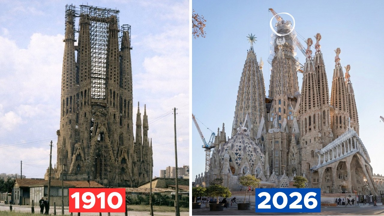 Sagrada Familia Finally Nears Completion After 144 Years