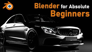 Full Blender tutorial for absolute Beginners
