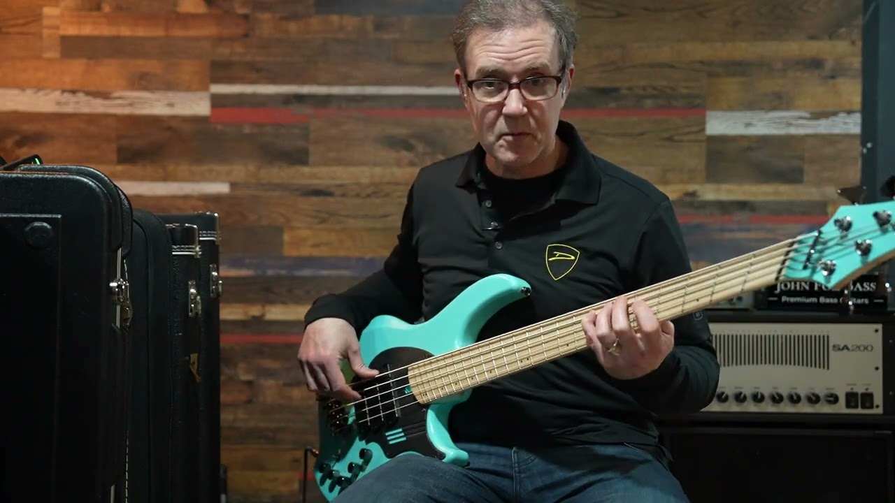 Dingwall Combustion NG3 5-string in Matte Celestial Blue - YouTube