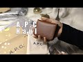 [SUB] Haul A.P.C 하울영상 (아페쎄 조쉬 지갑, 데님 에코백 그리고 작년에 산 하프문)