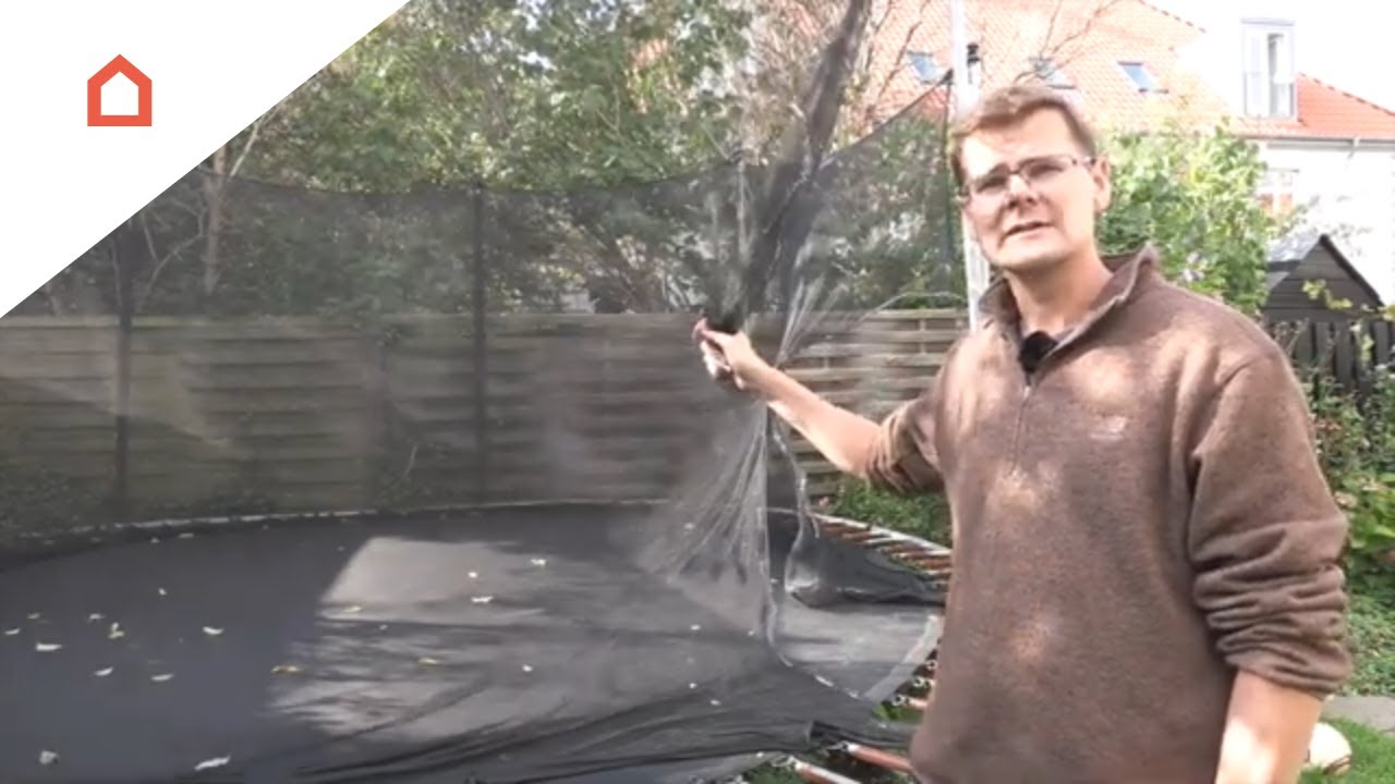 trin: sikrer du din trampolin i stormvejr