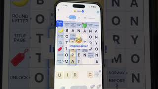 I’m getting smarter playing crossword master! #crossword #puzzle #mobilegame #cozygaming #gamergirl