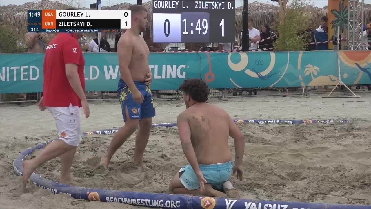 Lane Joseph GOURLEY (USA) vs. Dmytro ZILETSKYI (UKR) • KnockOut • Men's BW +90Kg