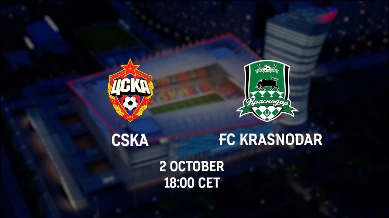 The main event of the Week 10 gameday | CSKA vs FC Krasnodar - YouTube